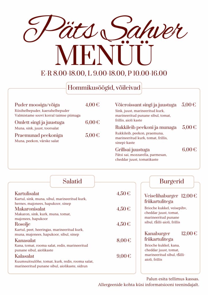 Päts Sahver | Paganama hea valik